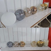 چراغ حبابی رومیزی مدرن کد R125