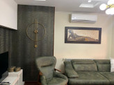 ساعت دیواری فلزی مدرن کد H107