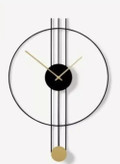 ساعت دیواری فلزی مدرن کد H107