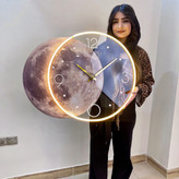 Moon lightning clocks