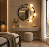 آینه دیواری مدرن با حباب کد A158.5
